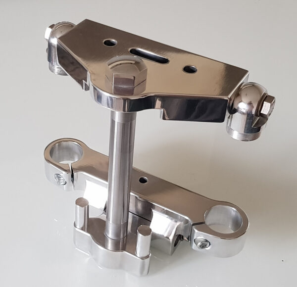Adjustable rake triple trees 210mm - Image 2