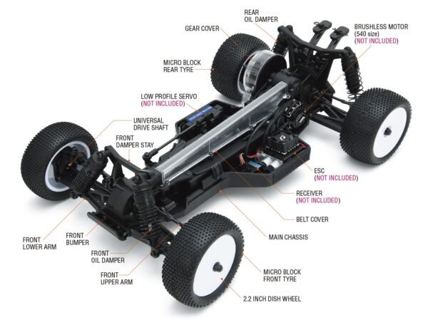 G-force Xtrada 4wd 1:10 RC Buggy GK-050 - Image 13
